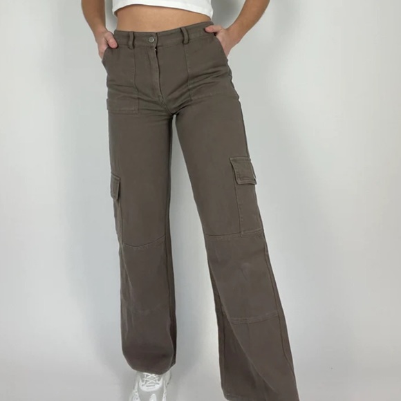 Brown Utility Pant - Picture 1 of 4